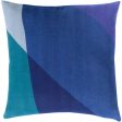 Teori Cotton Dark Blue Pillow Cover in Various Sizes Online Sale