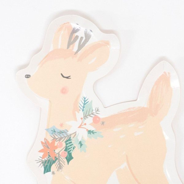 Pastel Deer Plates Sale