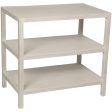 2 Shelf Side Table in Various Colors For Sale