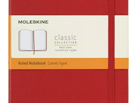 MOLESKINE NOTEBOOK PKT RED RULED Online