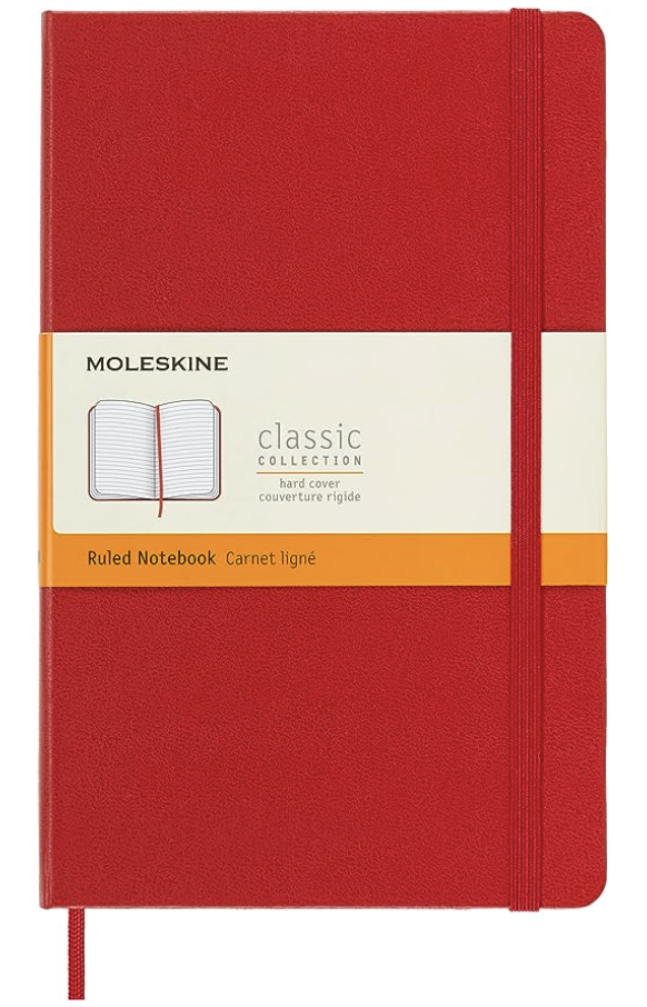 MOLESKINE NOTEBOOK PKT RED RULED Online