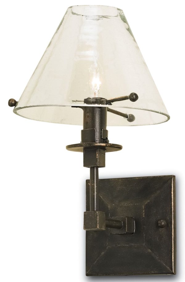 Kiran Bronze Wall Sconce in Various Colors Supply