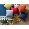 Storm Indoor Outdoor Dark Coral Pillow Cover in Various Sizes Online