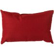 Storm Indoor Outdoor Dark Coral Pillow Cover in Various Sizes Online