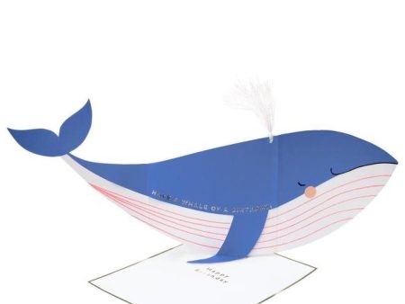 Whale Stand-Up Card Online