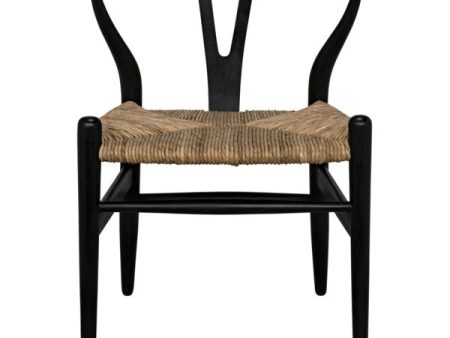 Zola Chair w  Rush Seat in Various Colors For Sale