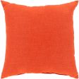 Storm Indoor Outdoor Burnt Orange Pillow Cover in Various Sizes Online now