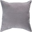 Storm Indoor Outdoor Medium Gray Pillow Cover in Various Sizes Hot on Sale