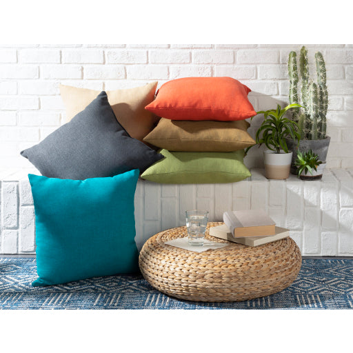 Storm Indoor Outdoor Charcoal Pillow Cover in Various Sizes Supply