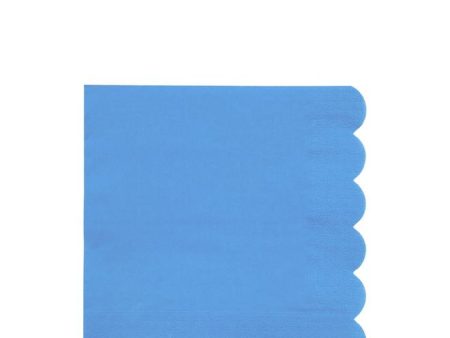 Bright Blue Large Napkins Fashion