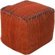 Woodstock Jute Brick Pouf For Discount