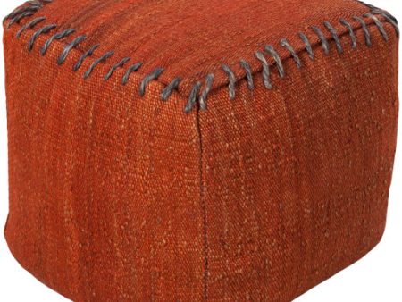 Woodstock Jute Brick Pouf For Discount