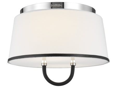 Katie Medium Flush Mount in Various Colors For Discount