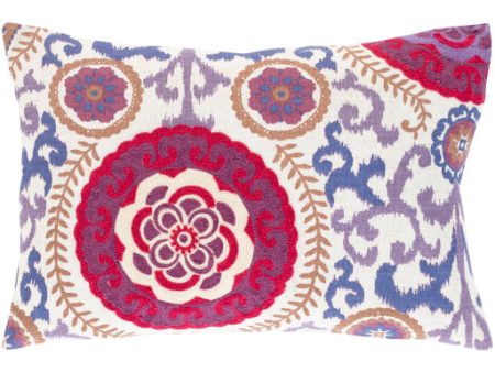 Termez Bright Pink Pillow Cover 1 2 H x 1 8 W Discount