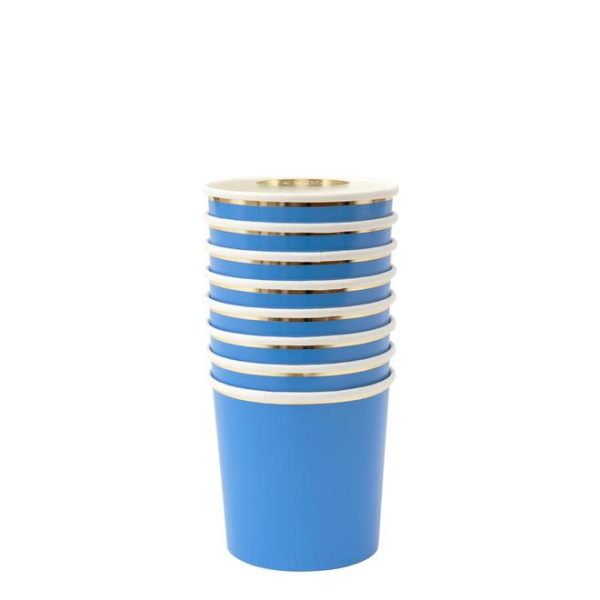 Bright Blue Tumbler Cups Sale