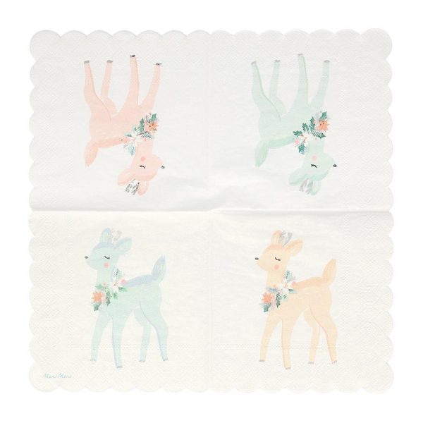 Pastel Deer Napkins Supply