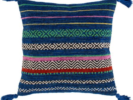 Trenza Cotton Pillow Cover in Various Sizes For Sale