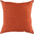 Storm Indoor Outdoor Terracotta Pillow Cover in Various Sizes Supply