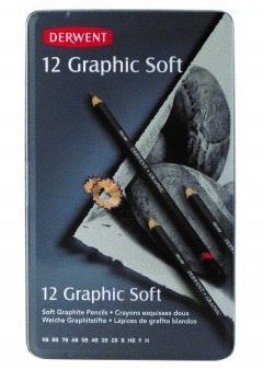 Derwent 12 Graphic Soft Pencil For Discount