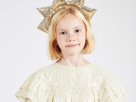 Gold Puffy Star Headband Online