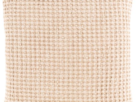 Waffle Cotton Wheat Pillow Cover in Various Sizes Online