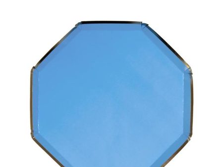 Bright Blue Side Plates Online now