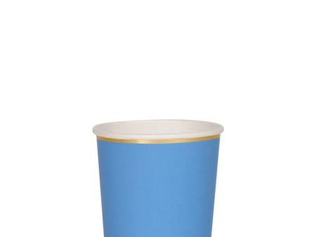 Bright Blue Tumbler Cups Sale