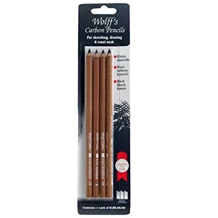 Wolff s carbon pencils set of 4 on Sale