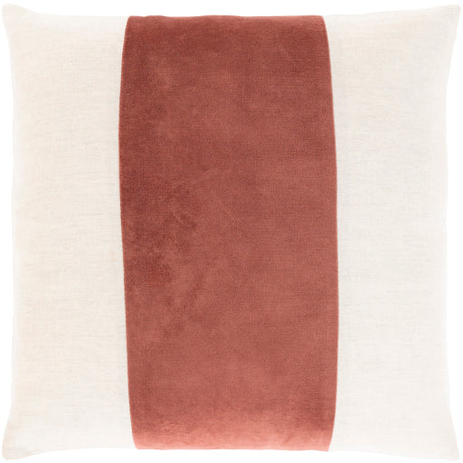 Moza Cotton Dark Brown Pillow Cover in Various Sizes Online now