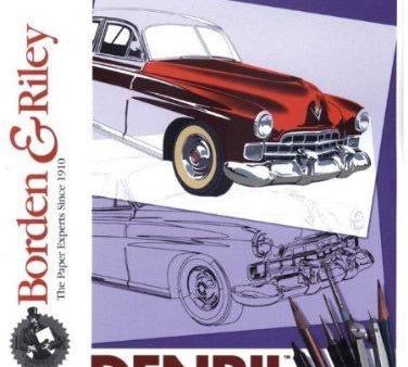 Borden & Riley Denril Multi-media Vellum Drafting Film 25 SHEETS Online Sale