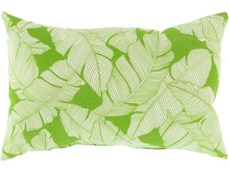 Musa Indoor Outdoor Grass Green Pillow Cover in Various Sizes Cheap