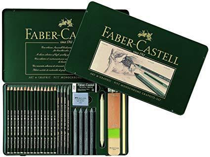 Faber Castell 29 Piece Graphite Set For Cheap