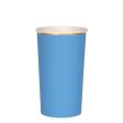 Bright Blue Highball Cups on Sale