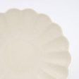 White Small Bamboo Fibre Plate Set Cheap