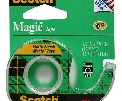 Scotch 3M Magic Tape, 1 2 Hot on Sale