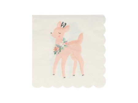 Pastel Deer Napkins Supply