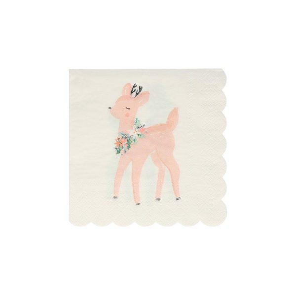 Pastel Deer Napkins Supply