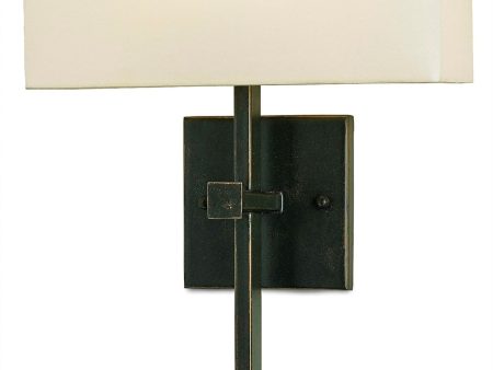 Ashdown Bronze Wall Sconce in Various Colors Hot on Sale