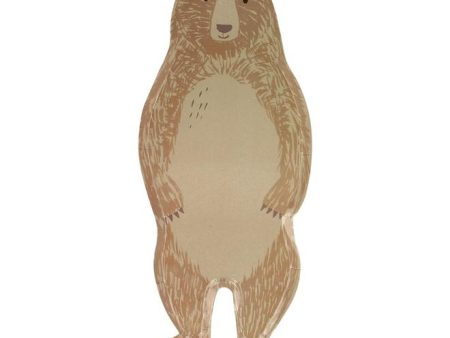 Brown Bear Plates Online Hot Sale