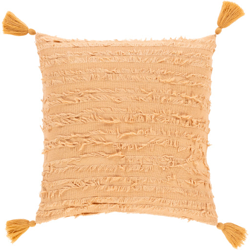 Sereno Cotton Camel Pillow Cover in Various Sizes on Sale