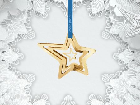 2021 Christmas Mobile, Shooting Star - Gold Discount