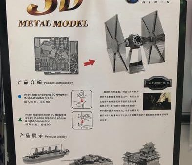 3D metal model DIY different designs Hot on Sale