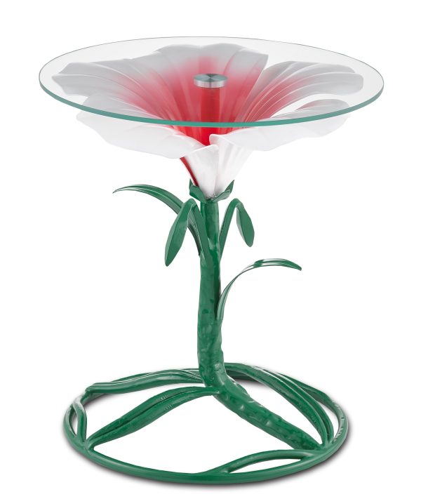 Hibiscus Accent Table in Various Sizes Cheap