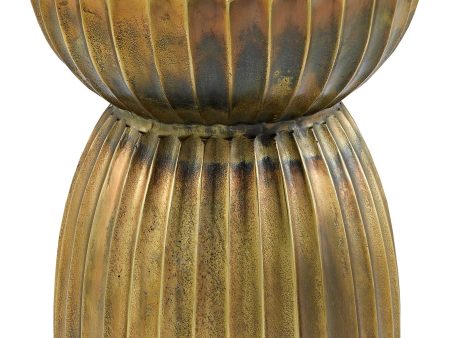 Rasi Antique Brass Table Stool in Various Colors For Discount