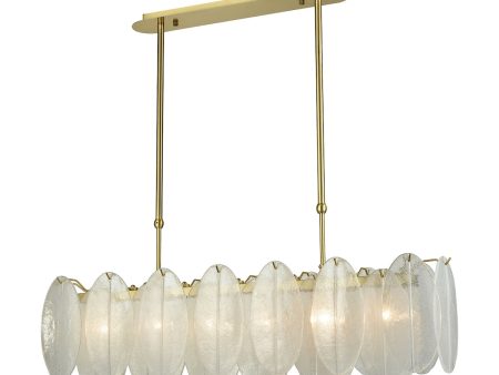 Hush 6-Light Linear Chandelier on Sale