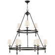 Classic Two-Tier Ring Chandelier Online Sale