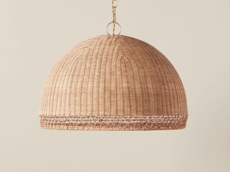 Augusta Rattan Pendant Chandelier For Discount