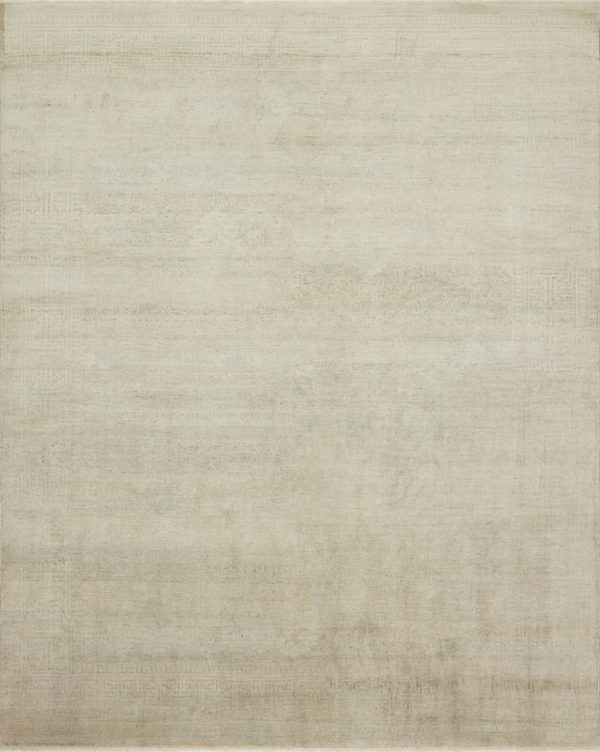 Lucid Hand Knotted Fog Rug For Discount