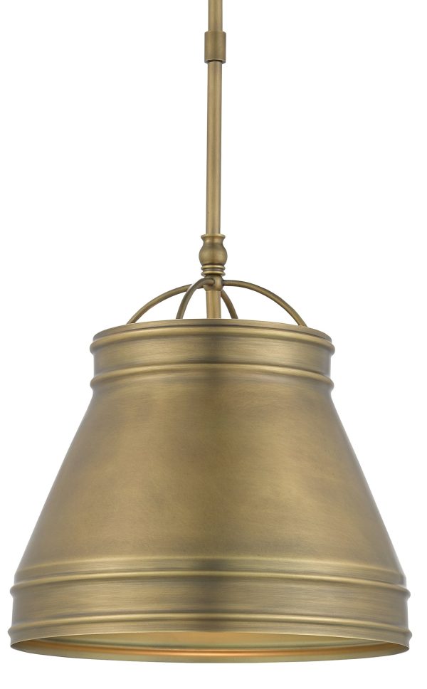 Lumley Brass Pendant by Currey & Company Online Sale