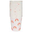 Neon Rainbow Party Cups on Sale